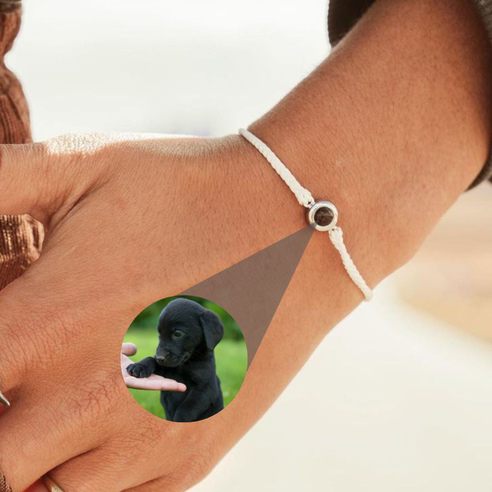 Amanti™ Personalized Pet Photo Bracelet